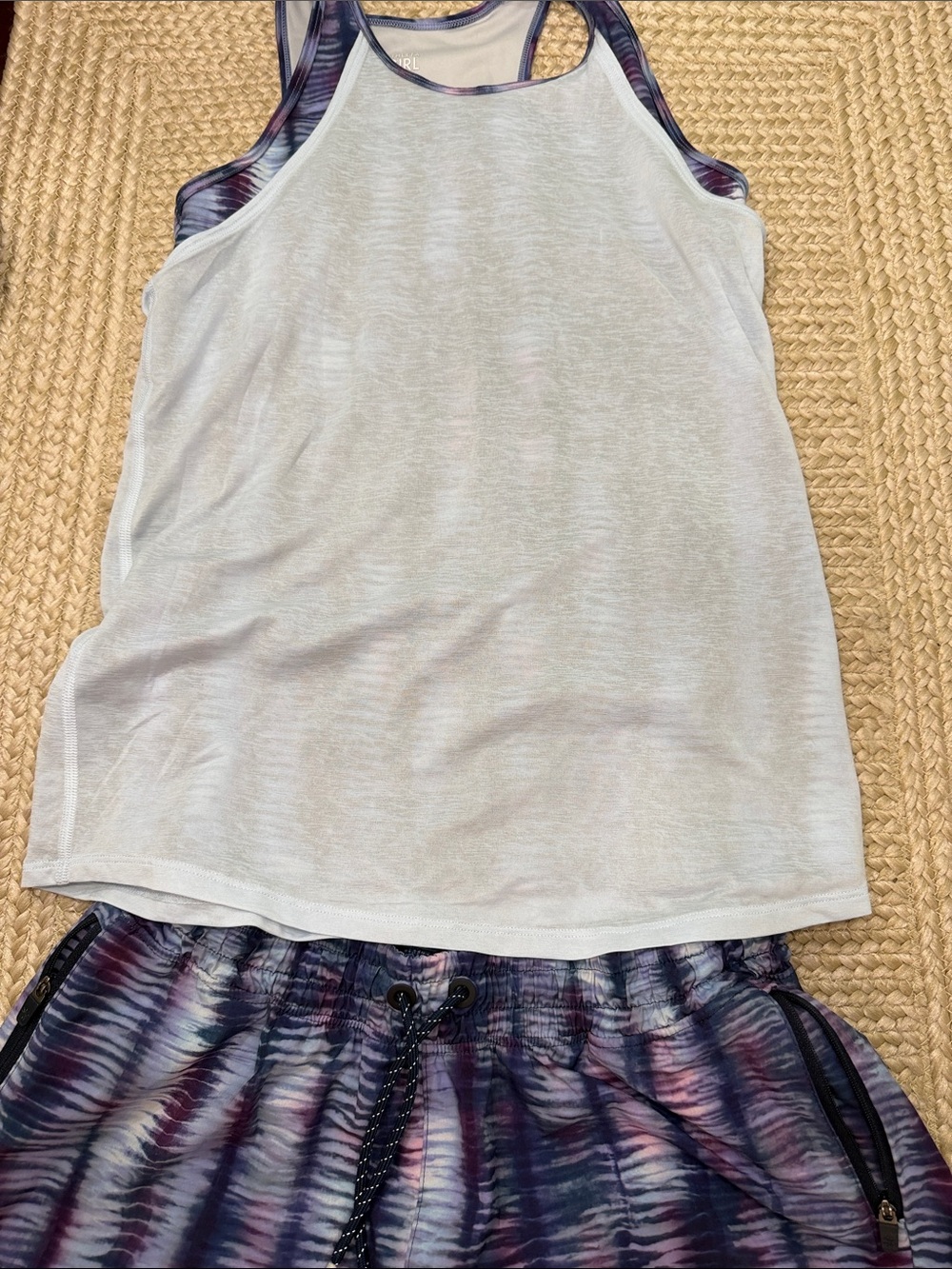 Athleta set - Blue and purple